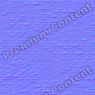 Seamless Textures of Wall Bricks + Normal & Bump Mapping 